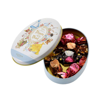 Godiva 鐵罐朱古力 Disney Valentine 2025 CHOCOLATE (Beauty and the Beast)