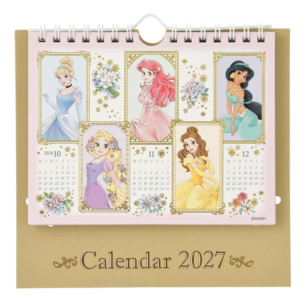 Princess 坐枱月曆 |CALENDAR ＆ ORGANIZER 2027