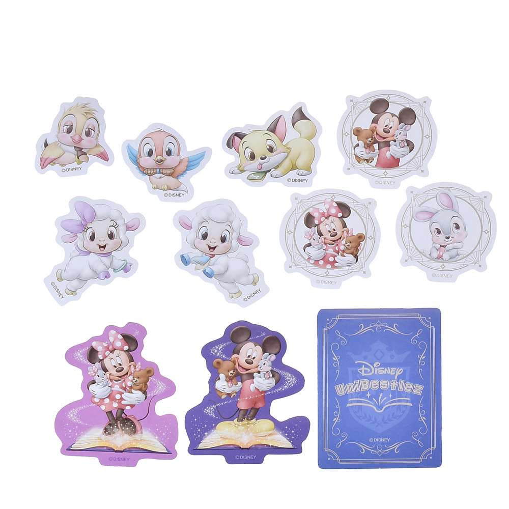 Sticker Set 連收納盒 - Disney UniBestiez