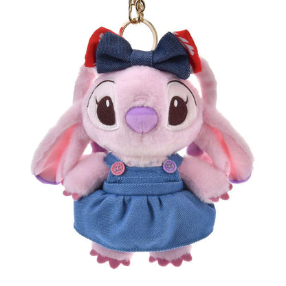 Stitch/ Angel/ 625號 公仔掛飾 Denim Stitch