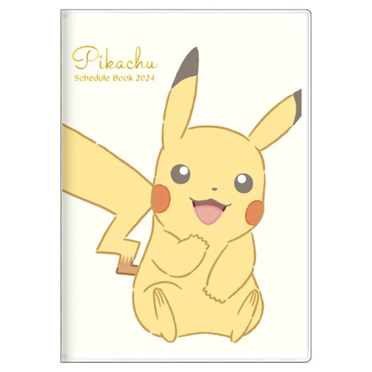 Pikachu 比卡超 (大隻款) B6 Schedule Book 2024