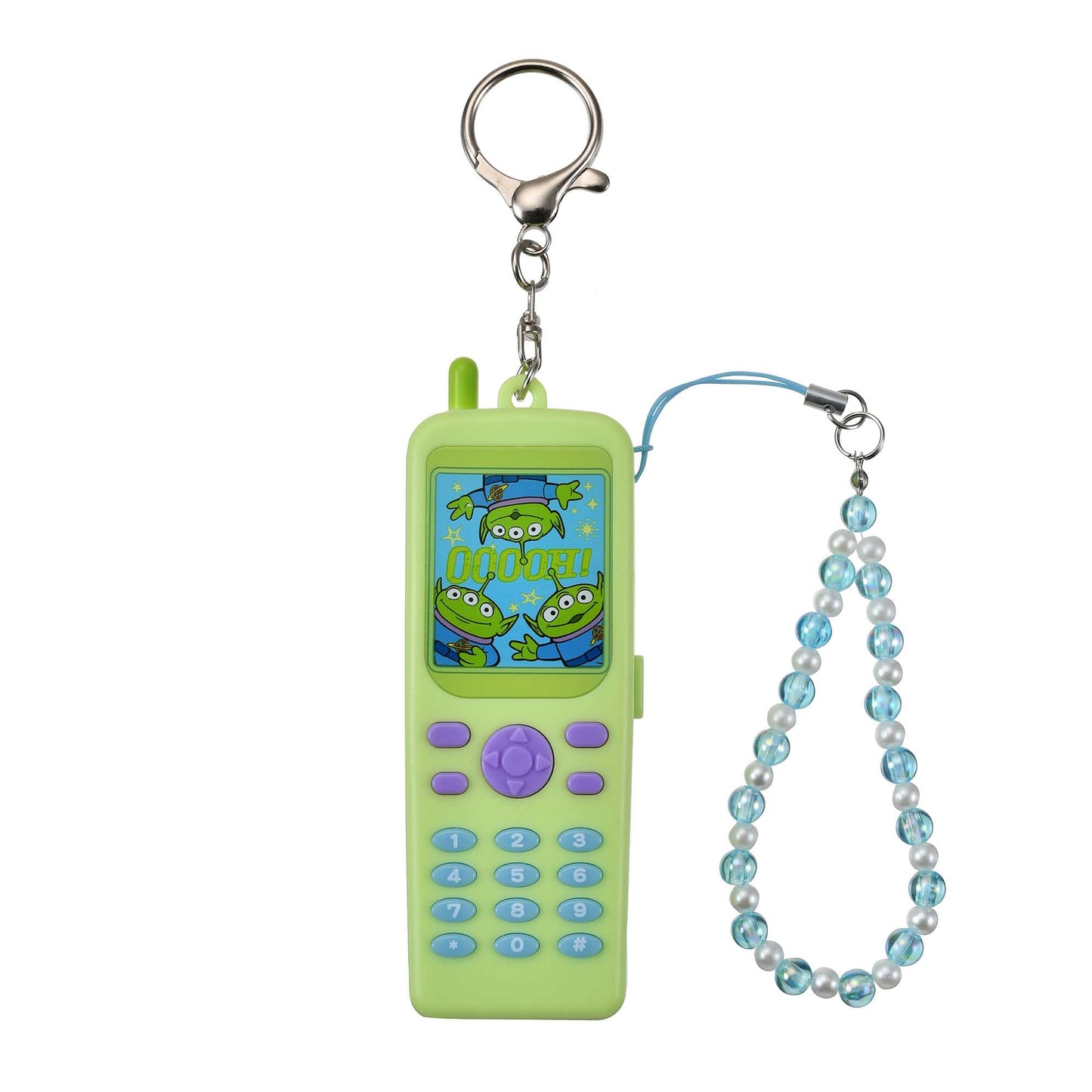 三眼仔/ Stitch/ Minnie/ Donald 發聲電話Keychain - Key Chain Fes
