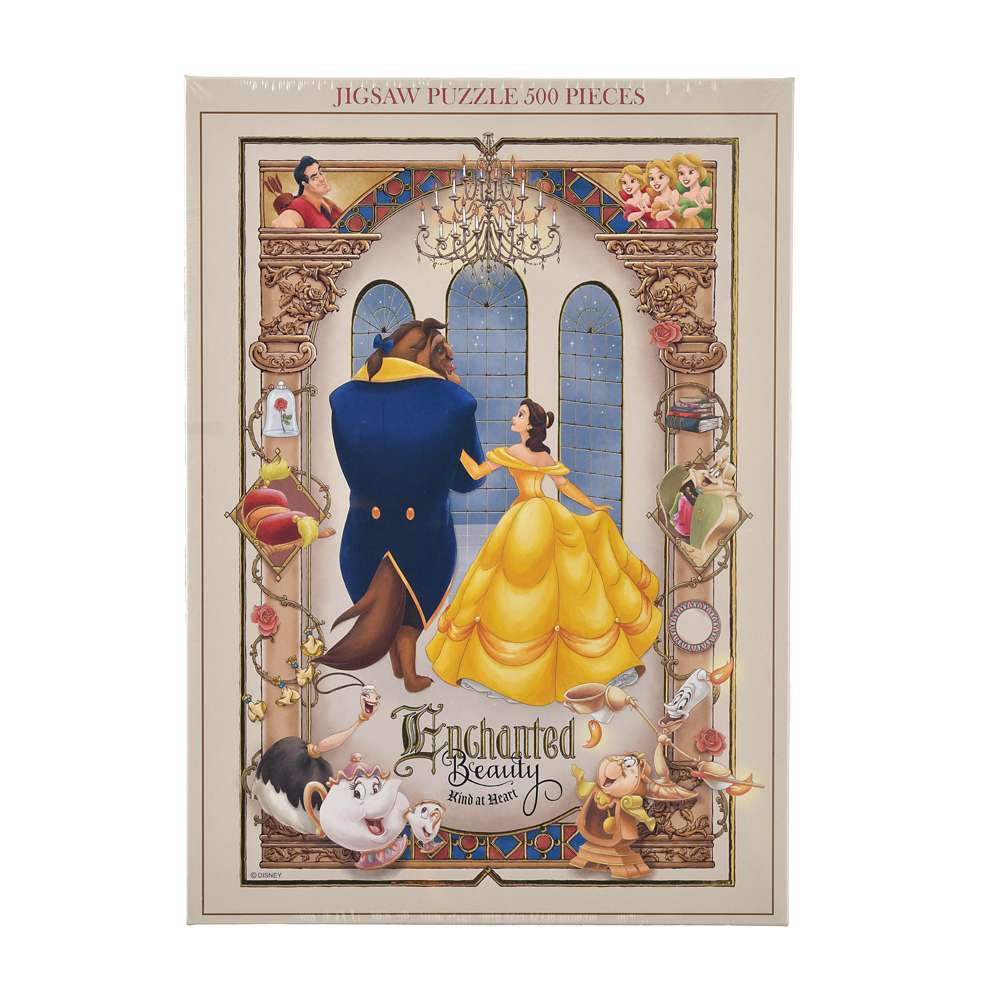 拼圖 500塊｜DISNEY ANIMATION BEAUTY AND THE BEAST 35TH ANNIVERSARY