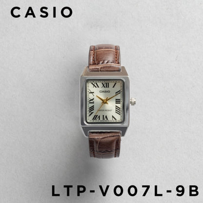 CASIO | LTP-V007L 方型復古皮帶手錶 7色