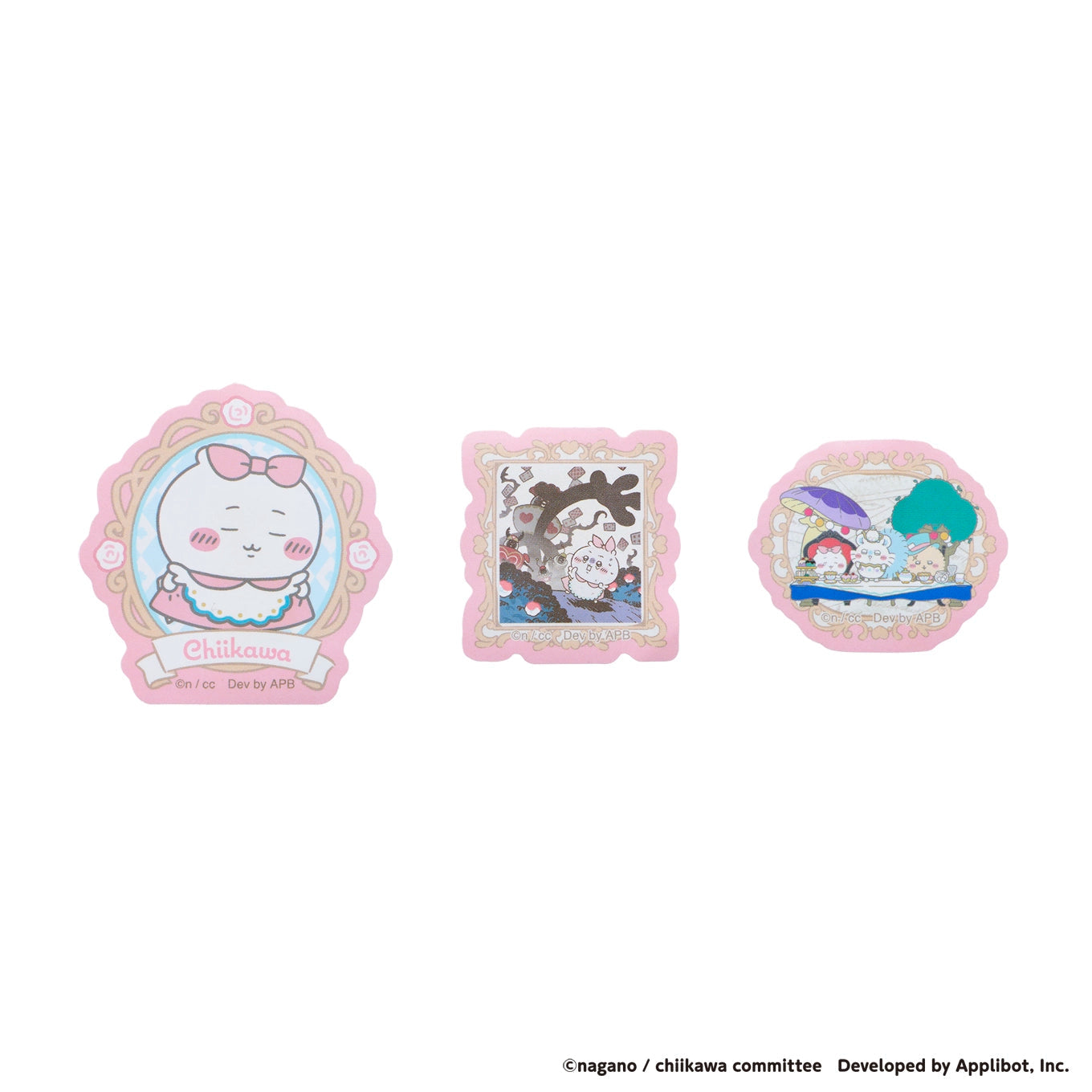 Chiikawa Pocket | 小可愛 愛麗絲裝扮系列 手機貼紙 仔掛飾 ちいかわ