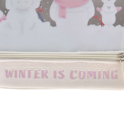 兩層化妝袋｜ White Pooh 2025