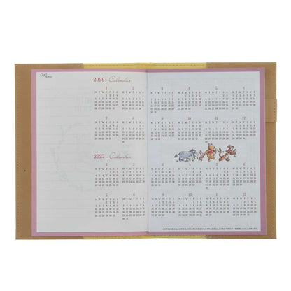 Pooh 皮套B6 Schedule Book CALENDARS ＆ ORGANIZERS 2026