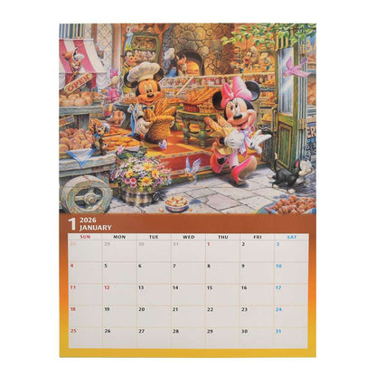 Mickey & Friends 掛牆月曆 CALENDARS ＆ ORGANIZERS 2026
