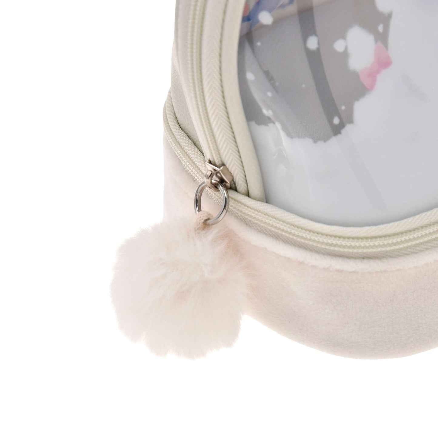 兩層化妝袋｜ White Pooh 2025