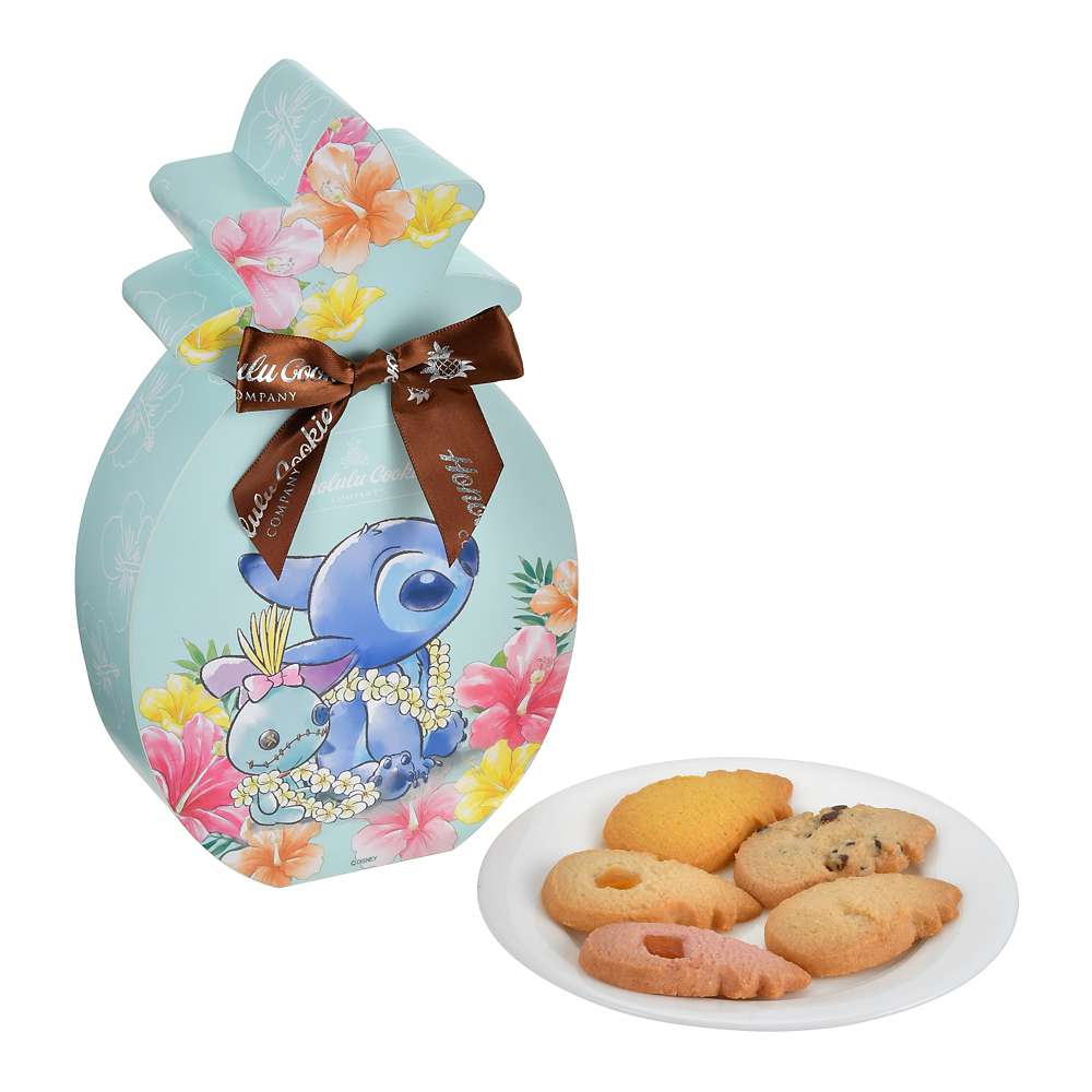 【Honolulu Cookie Company】 Stitch 菠蘿盒裝曲奇 Shiny Disney Stitch Day Collection