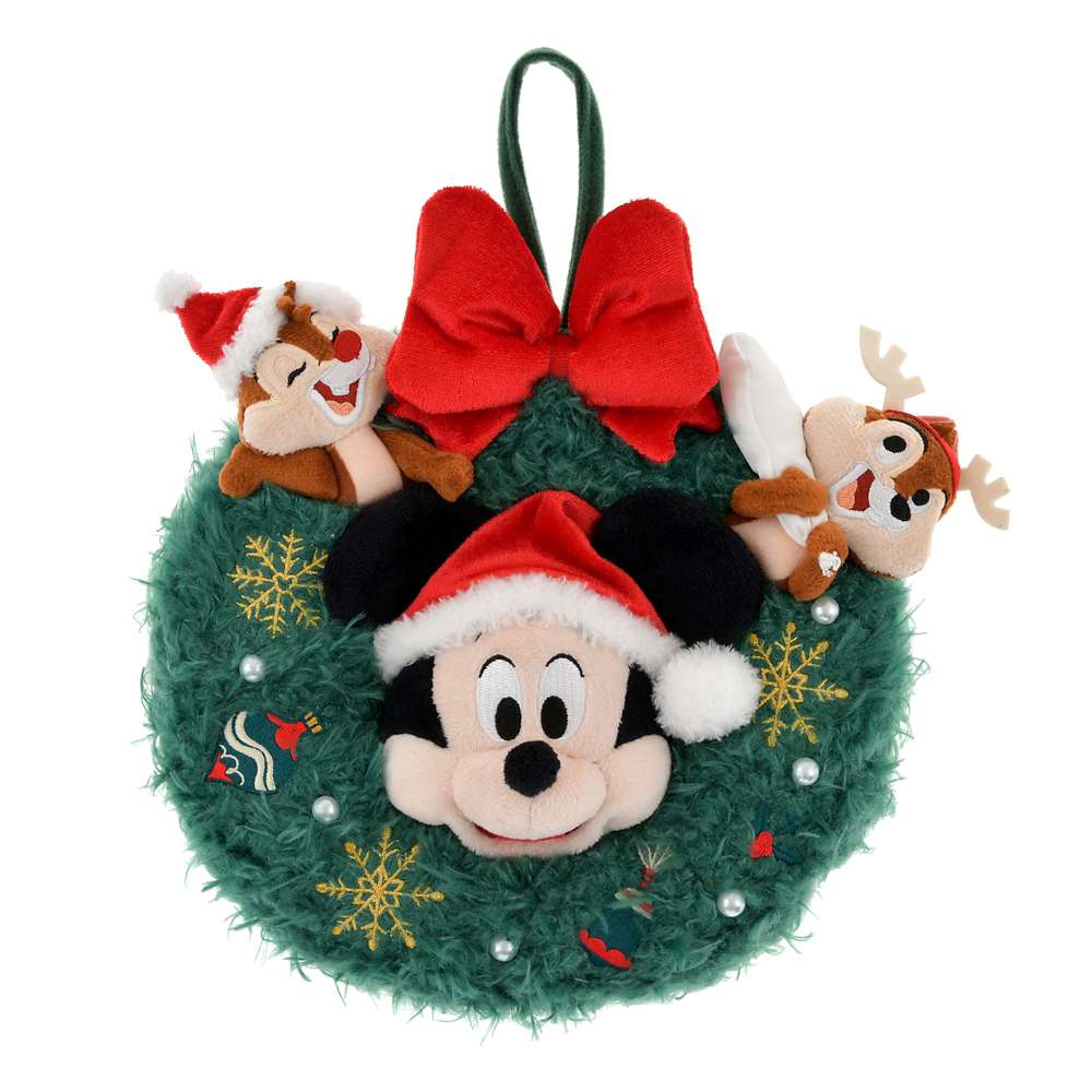 公仔聖誕花環｜ Disney Store Christmas 2025