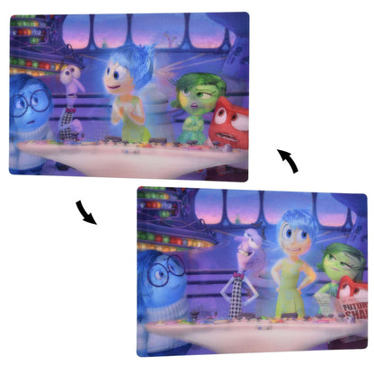 Stitch/ Ariel/ Rapunzel/ Inside Out/ 五星級大鼠 - 3D Postcard
