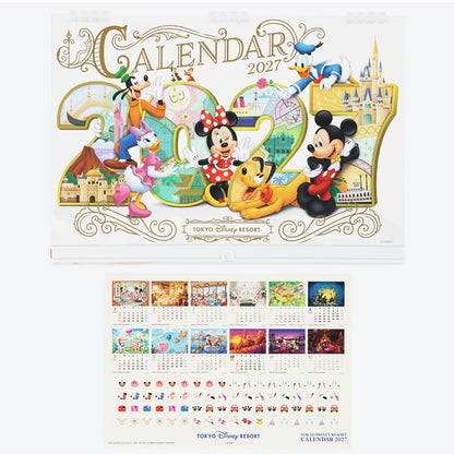 Disney Resort 集合掛牆月曆 Calendar 2027