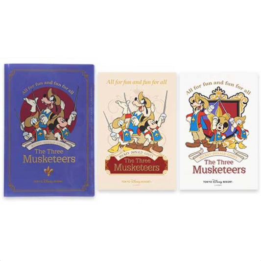 File連Postcard套裝 - The Three Musketeers