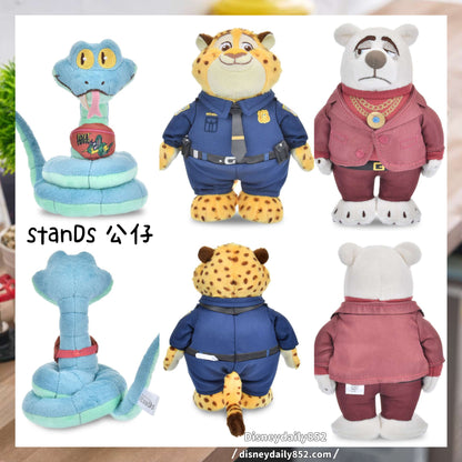 賓治/ 北極熊保鑣/ Snake stanDs 公仔 | Zootopia