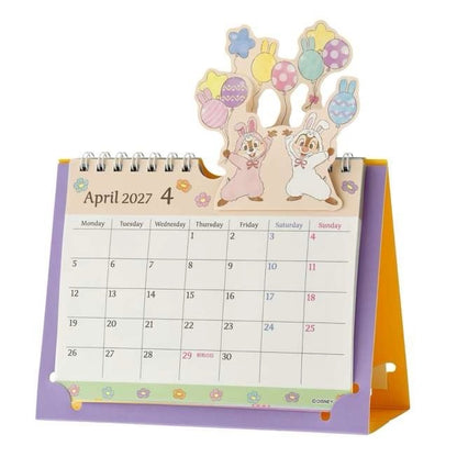 Chip & Dale 坐枱月曆 |CALENDAR ＆ ORGANIZER 2027