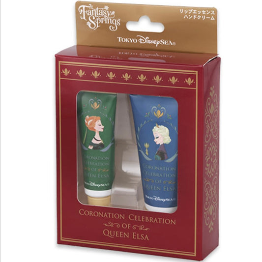 Handcream+唇部精華套裝 - Anna and Elsa’s Frozen Journey Fantasy Springs