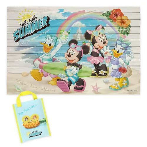 摺疊野餐墊 - DisneyLand 園區 Hello Hello Summer