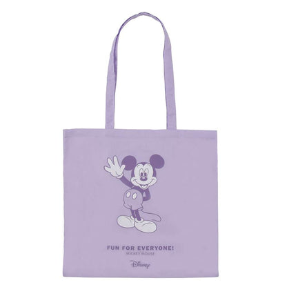粉紅色/粉藍色/ 粉綠色/ 粉黃色/ 粉紫色/ 灰色 Mickey Tote Bag