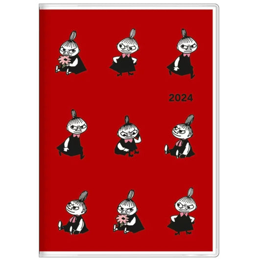 Moomin 呀美 (9隻款) B6 Schedule Book 2024