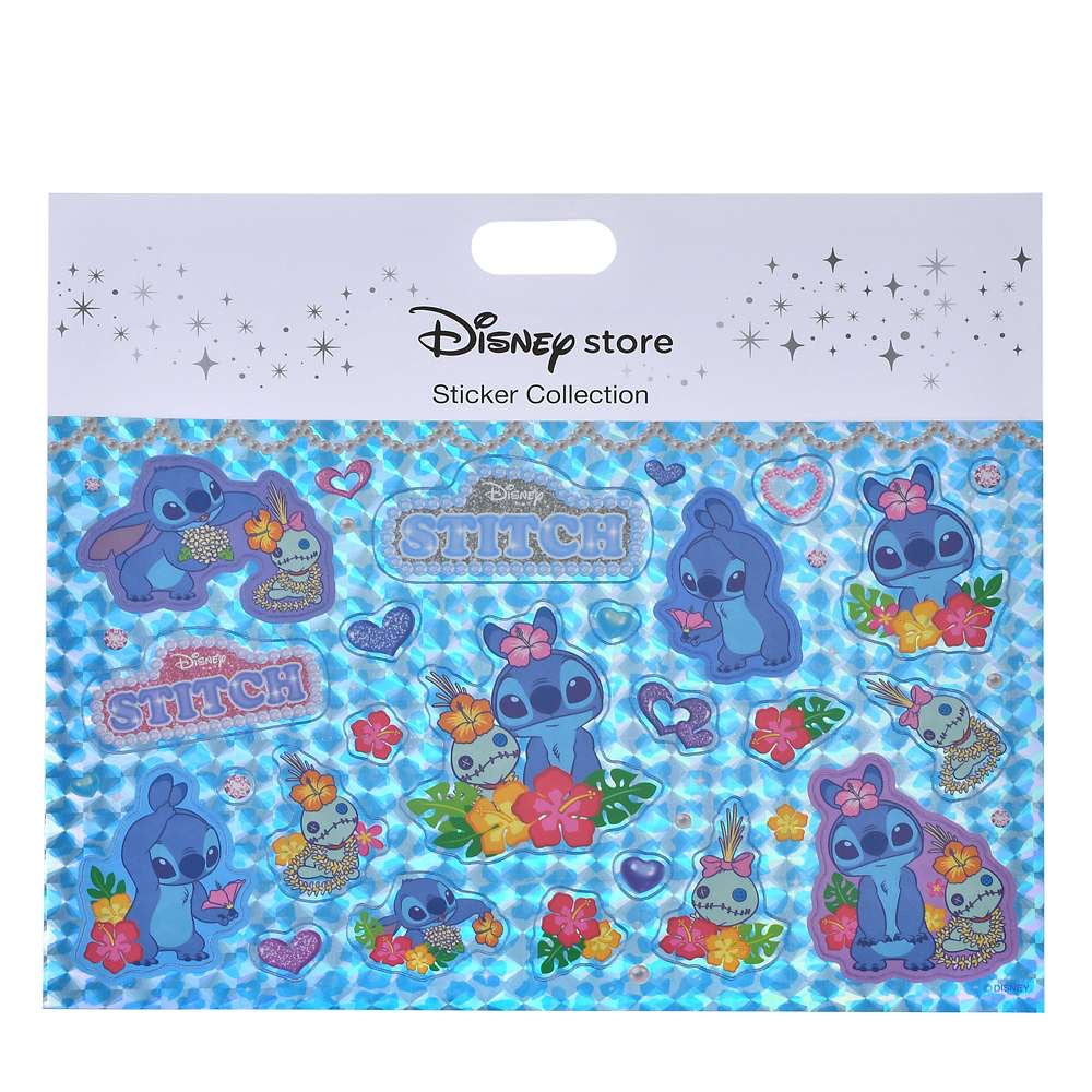 Minnie/ Marie/ Stitch/ Ariel 閃爍貼紙 - Sticker Collection