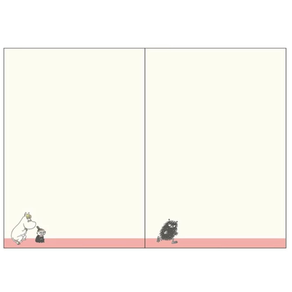 Moomin 一家x呀美(賞月) B6 Schedule Book 2024
