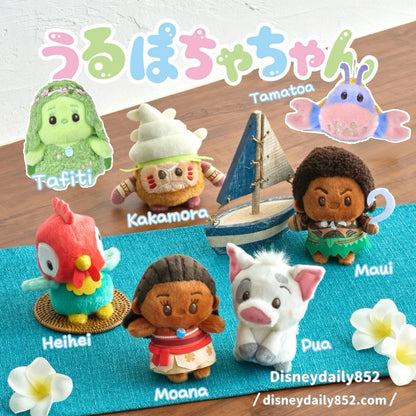 Moana/ Maui/ PUA豬/ Heihei/ Tafiti/ Kakamora/ Tamatoa 豆豆眼公仔｜ Moana 魔海奇緣