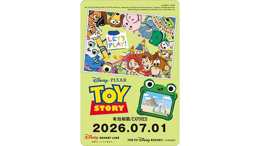 紀念車票 - TOY STORY 5 LET’S PLAY DisneyLand 園區