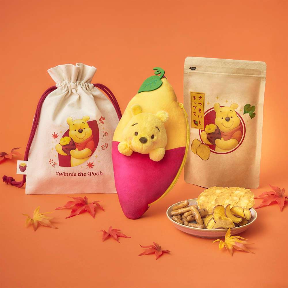 Pooh 蕃薯Pouch連零食 SWEET POTATO FLAVOR