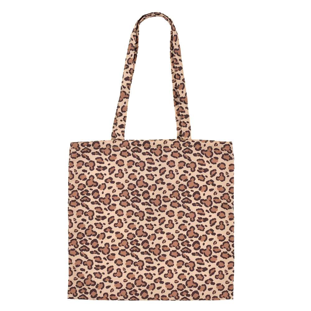 黑白格仔/ 藍色牛仔/ 啡色豹紋 Mickey Tote Bag