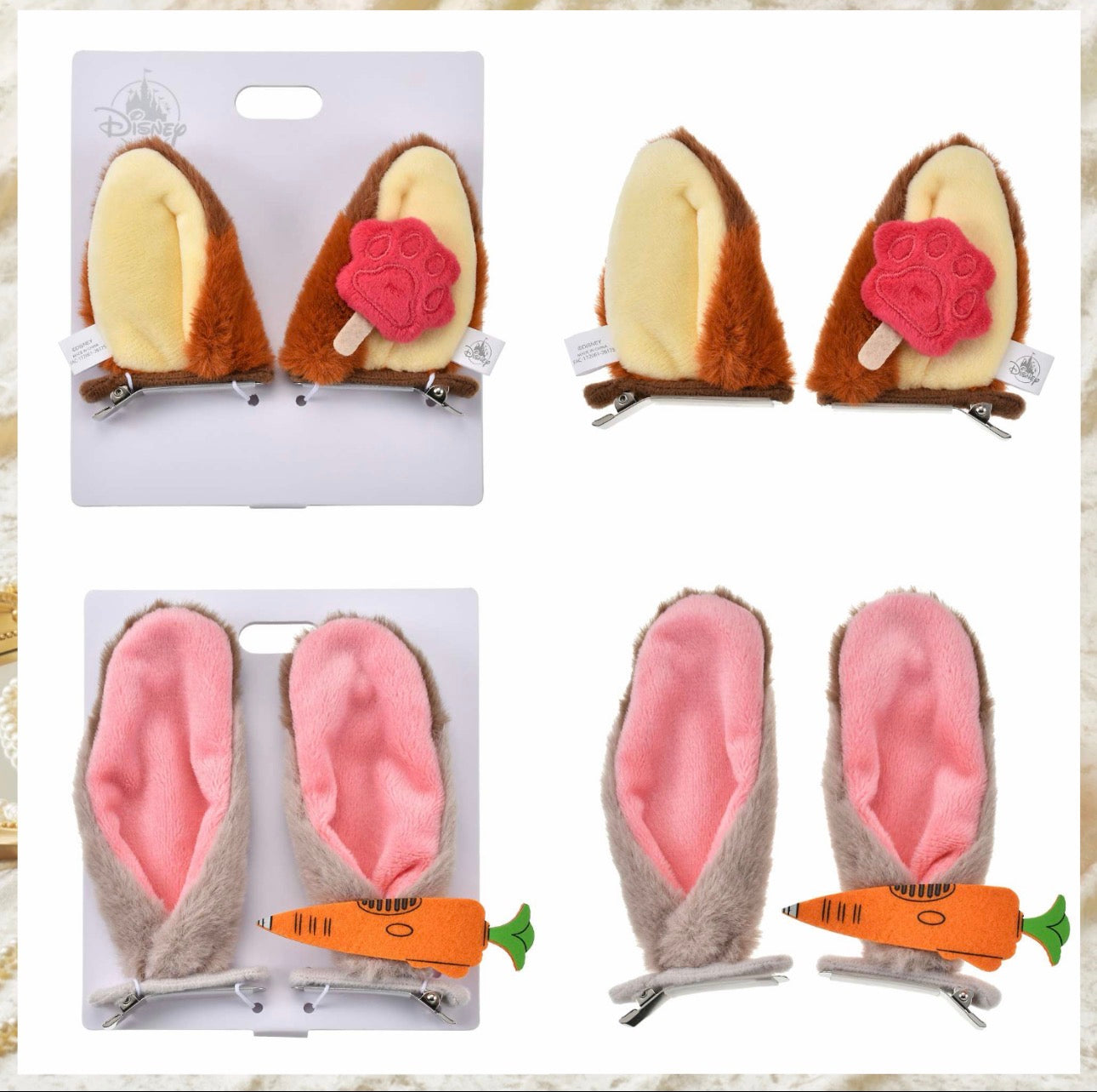 Nick/ Judy Zootopia 髮夾仔 | COSTUME ACCESSORIES