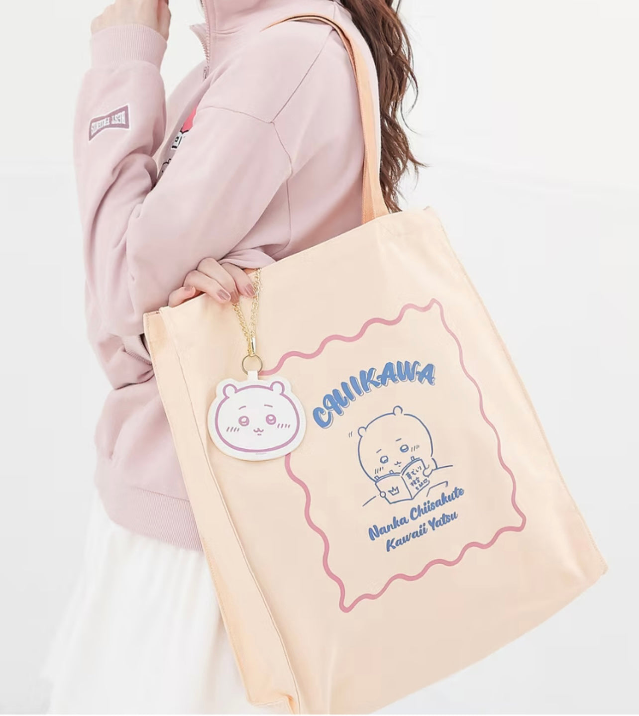 Chiikawa ｜小可愛 Tote Bag連鏡 ちいかわ