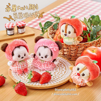 Mickey/ Minnie/ Chip/ Dale 豆豆眼公仔 ｜ GLOSSY FRUITS 系列