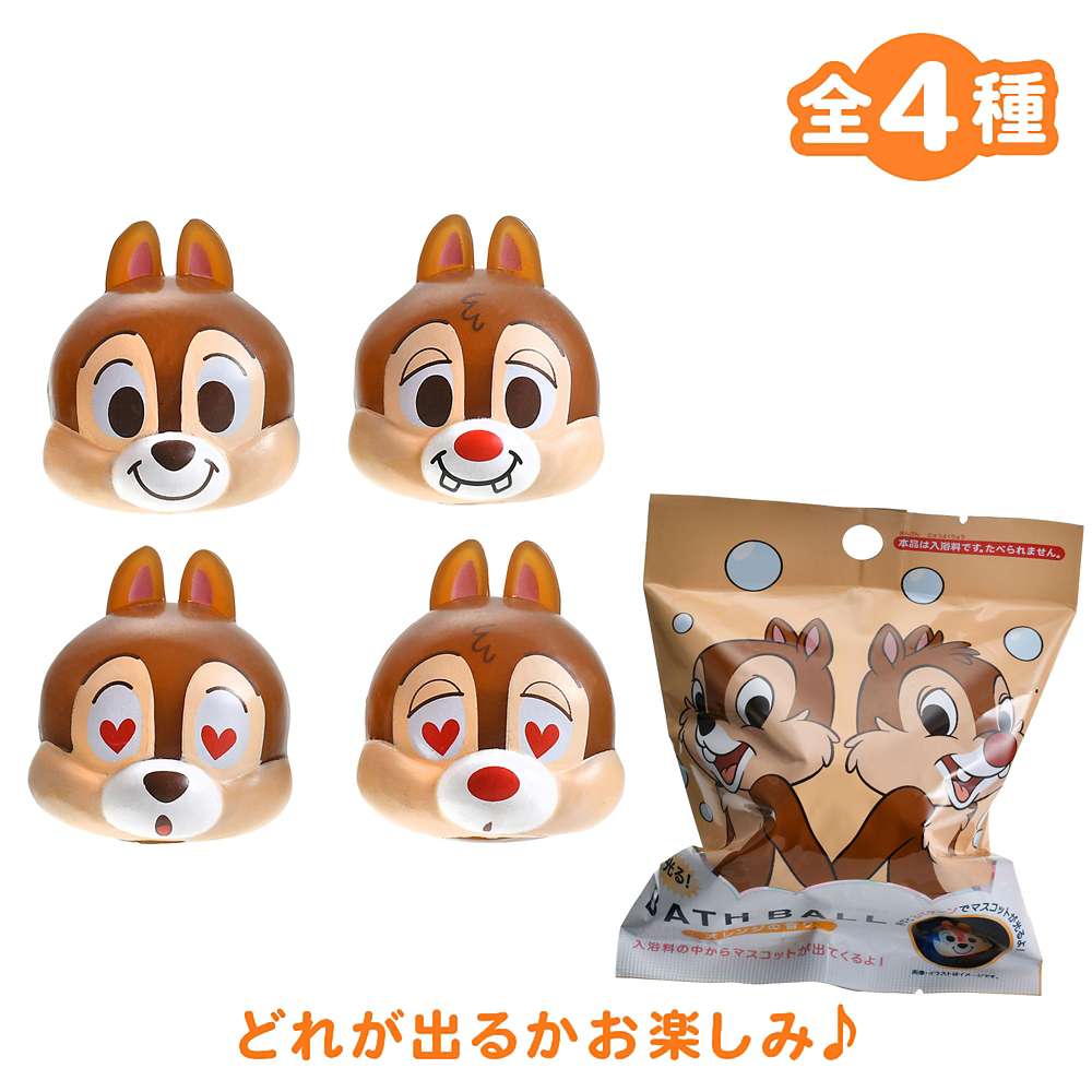 Chip & Dale 浴球 *隨機一款