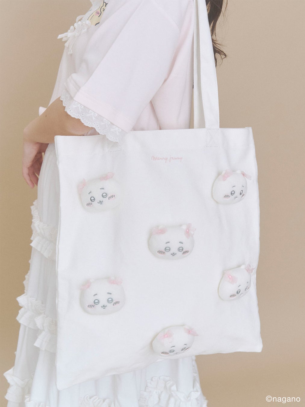 merry jenny x Chiikawa 小可愛 Tote Bag
