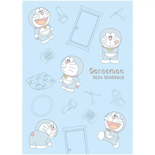 Doraemon 多啦A夢  叮噹A6 Schedule Book 2024