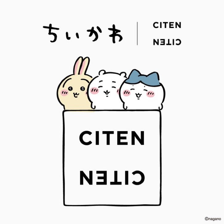 15/9 CHIIKAWA X CITEN 限定 睡衣套裝/ 環保袋/ Laptop case/ Lip case+鏡/ Pouch+鏡
