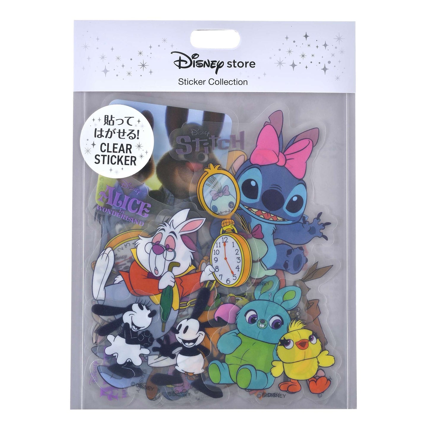 Disney 角色合集 大貼紙套裝