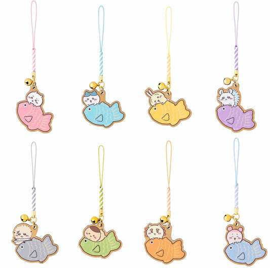 Chiikawa｜川越本鋪限定｜小可愛 鯛魚鈴鐺電話繩 ちいかわ