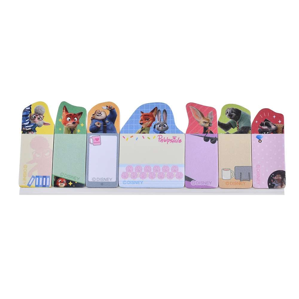 Toy story/ Chip & Dale/ Zootopia/ Mickey & Friends - Memo Pad