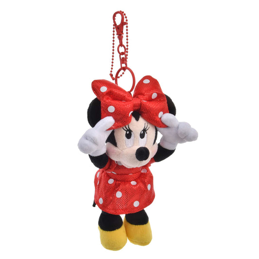 Minnie 掛飾 Minnie Dot Ribbon