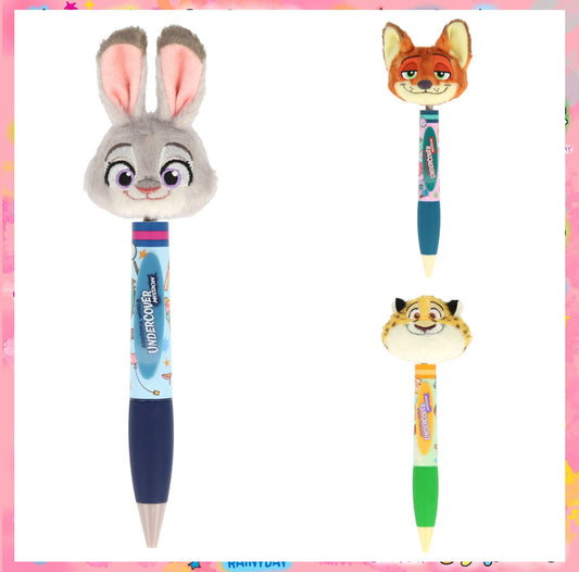 大頭原子筆｜ZOOTOPIA WORLD UNDERCOVER MISSION