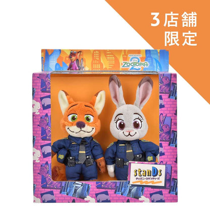 Judy & Nick stanDs 限定店款式 公仔套裝 | Zootopia