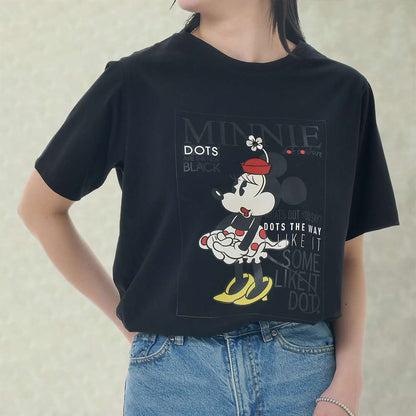 Minnie 短袖 Tee 黑色 Minnie Day
