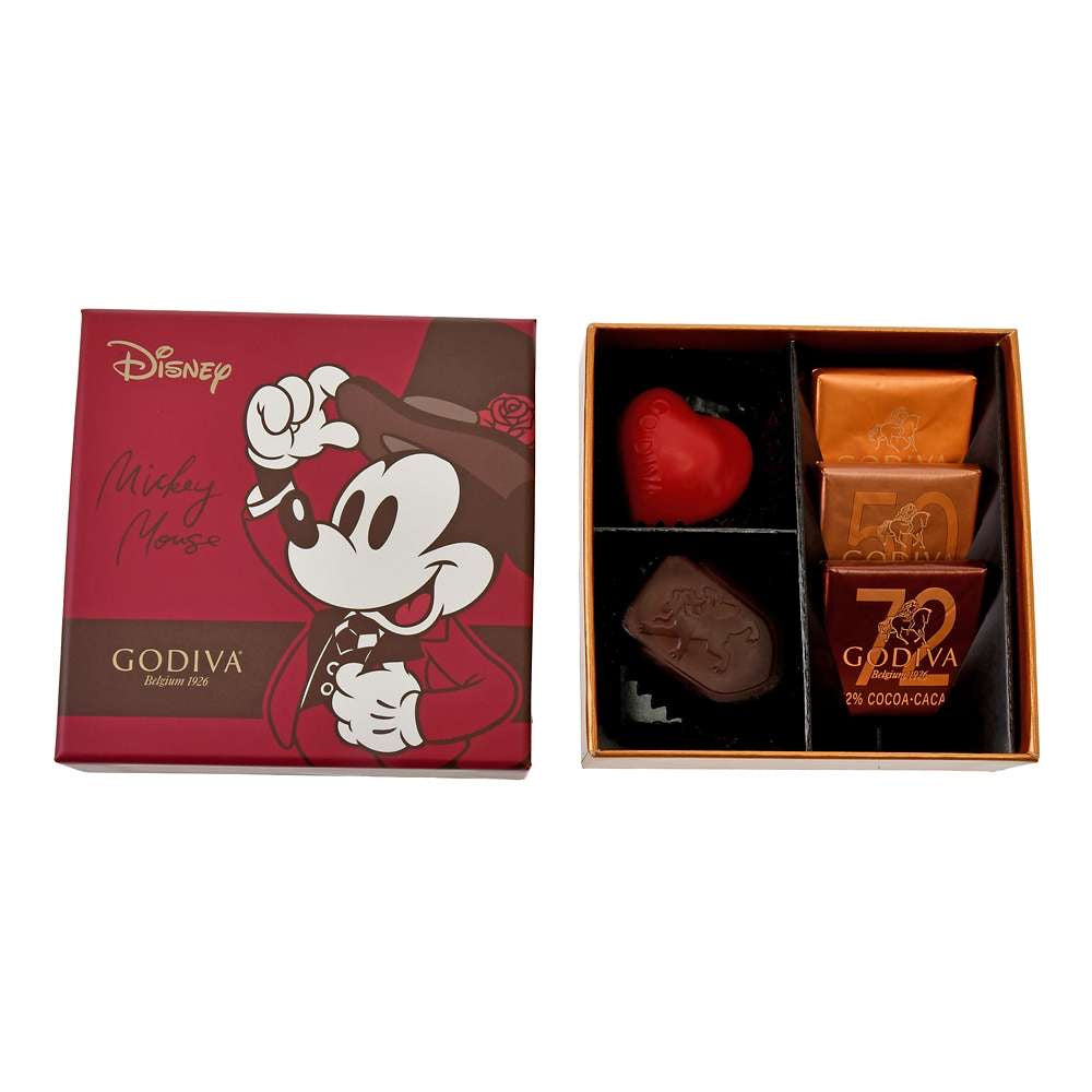 Godiva Mickey Godiva 公仔連朱古力禮盒 Disney Valentine 2025 CHOCOLATE