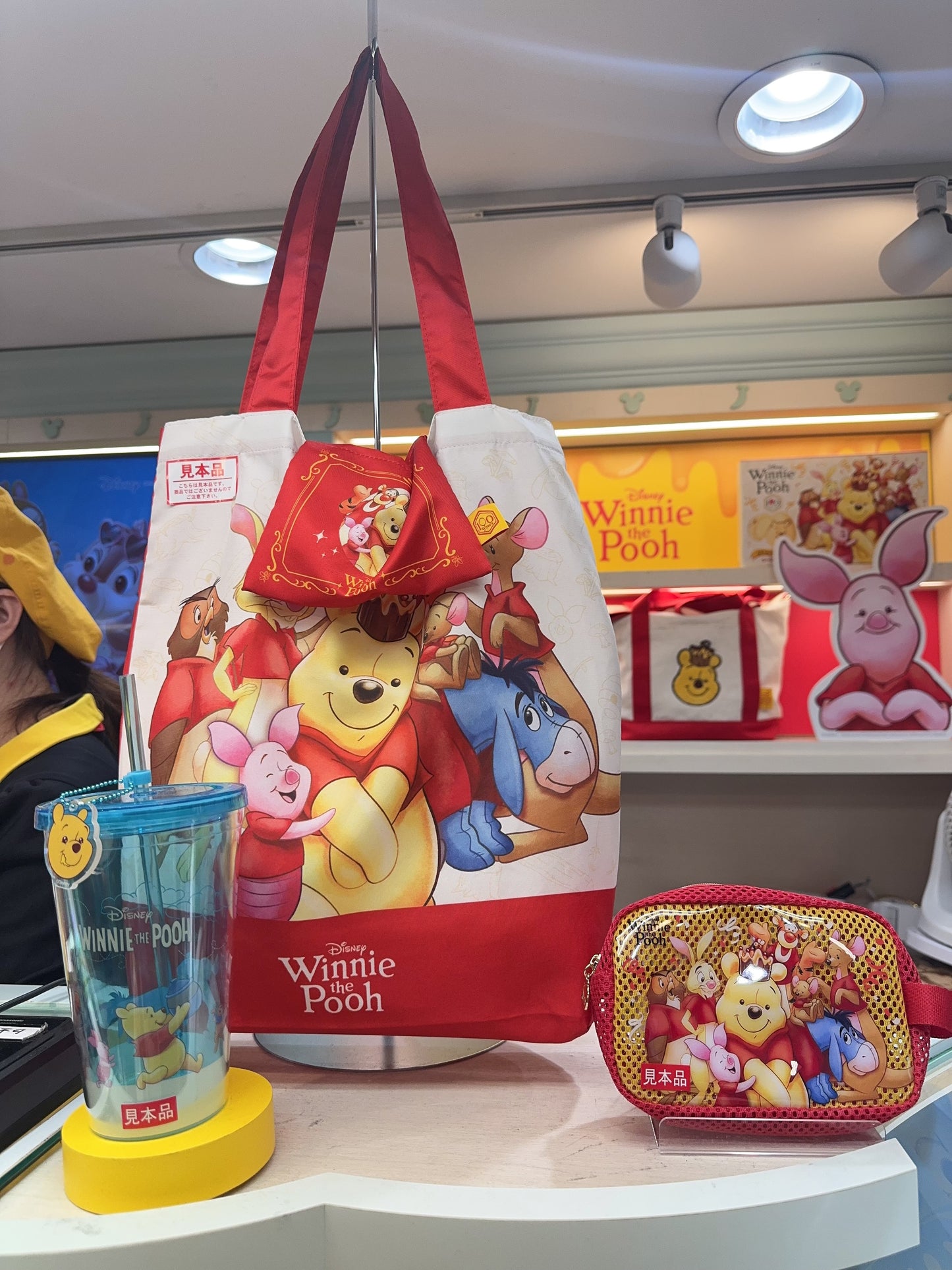 Tokyo Banana x Pooh 100周年限定| Eco bag/ 2Way 斜孭袋/ Pouch/ Pin/ 水杯/ Set裝