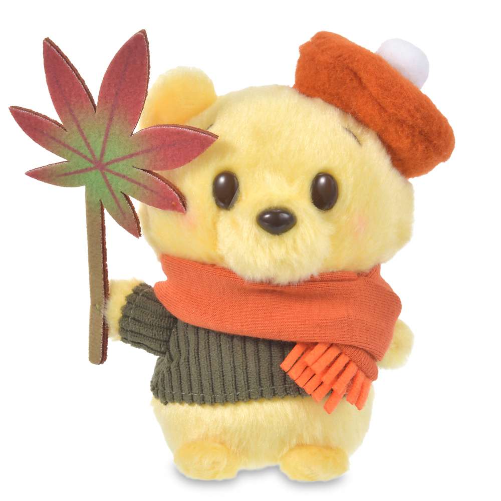 Pooh/ Piglet/ Tigger/ Eeyore 紅葉豆豆眼公仔｜Momiji Pooh