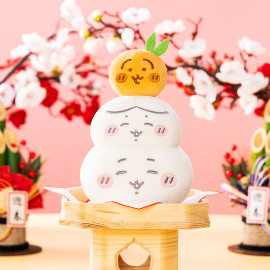 19/12 Chiikawa | 小可愛 新年系列 ｜ 3子鏡餅公仔 ちいかわ