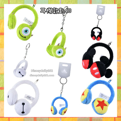 Toy Story/ 大眼仔/ Mickey/ Baymax 耳機款匙扣