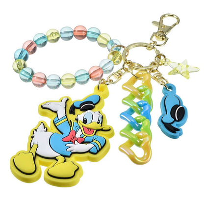 Key chain Fes  三眼仔/ Baymax/ Donald/ Stitch 珠鏈心心匙扣